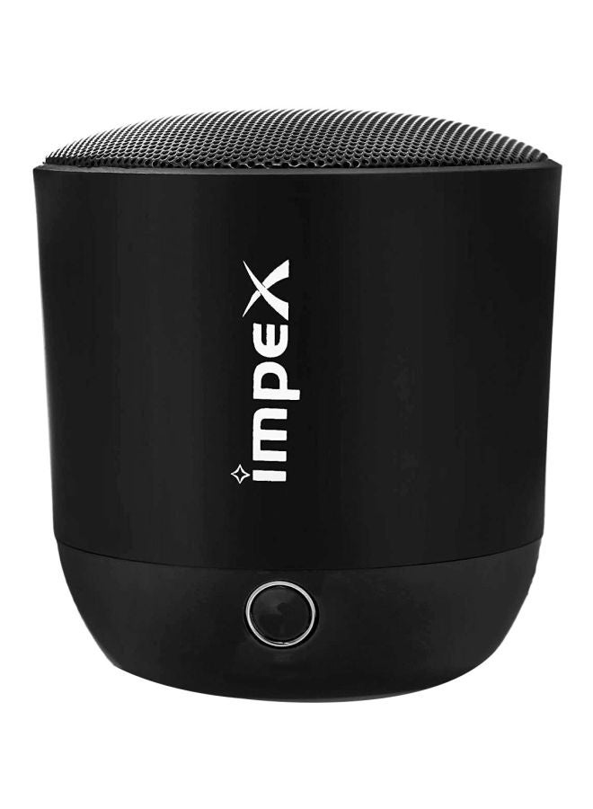 Impex - Rechargeable Multimedia Bluetooth Speaker Black - Image 1