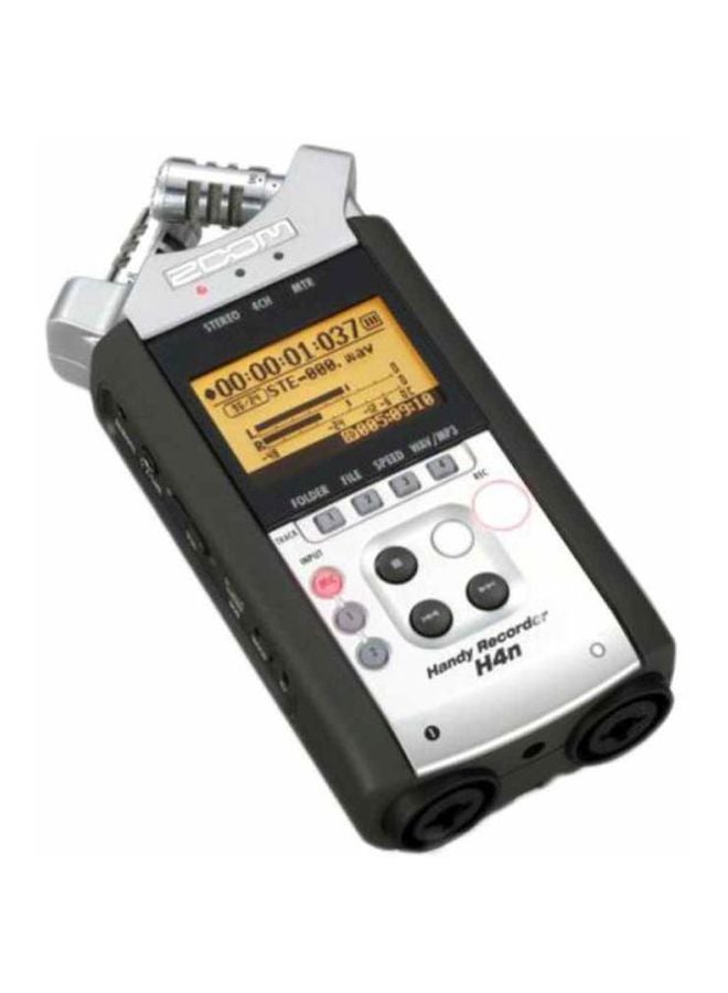 زوم مسجل عملي H4N أسود/فضي - Image 2