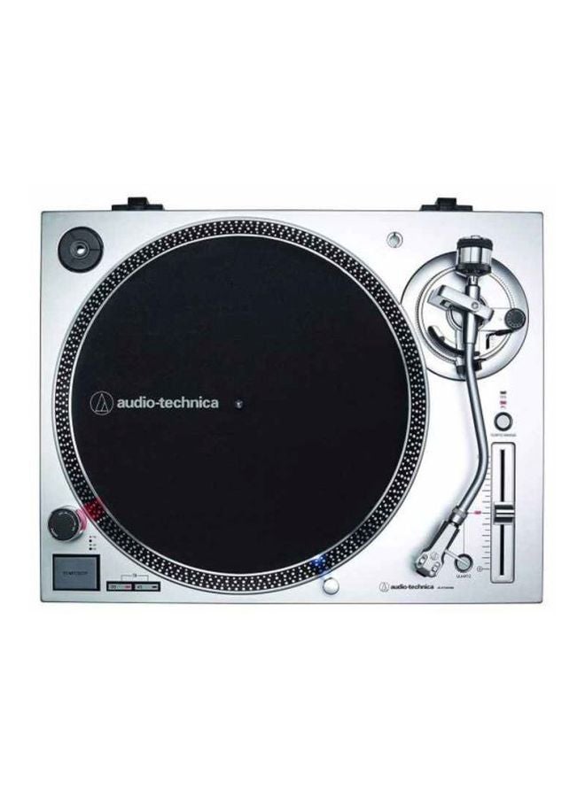 audio-technica - USB Direct-Drive Turntable AT-LP120X Silver/Black - Image 1