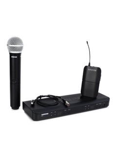 Shure Dual Channel Combo Wireless System BLX1288/CVL Black  - Image 2