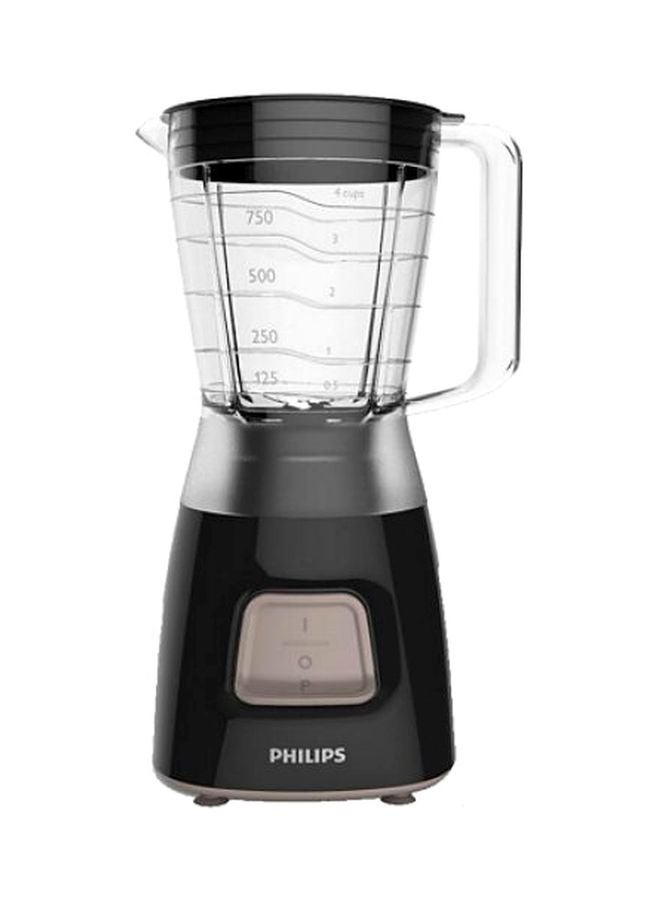 فيليبس خلاط كهربائي بقدرة 350 وات 1.25 L 350.0 W HR2058 أسود/شفاف - Image 2