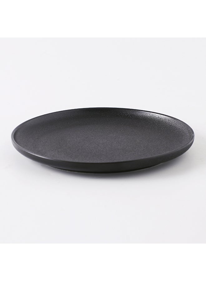 8-inch Sand Glaze Ceramic Plate Black - v1597750397/N39859507A_2