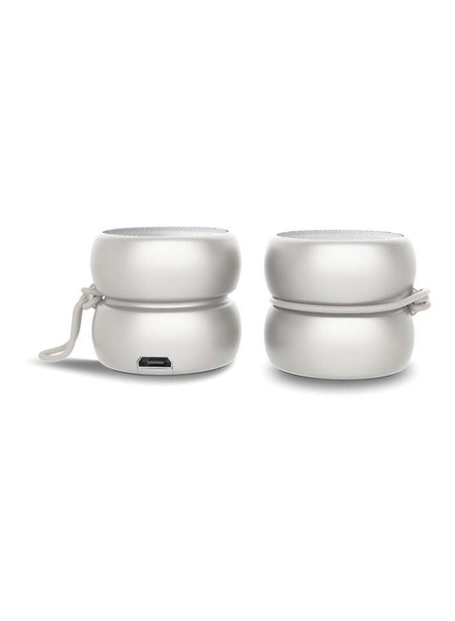 Yoyo Bluetooth Speaker Silver