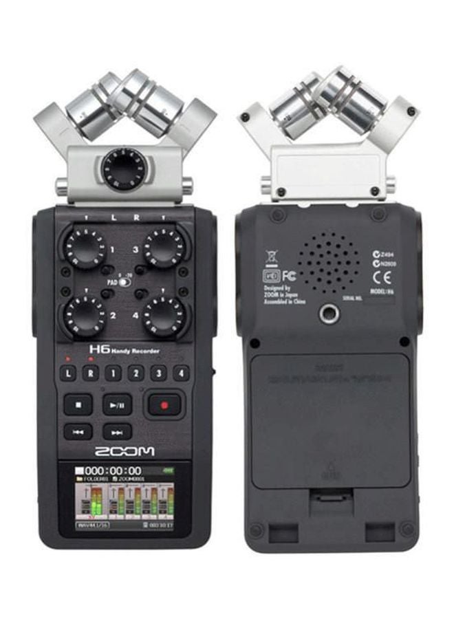 ZOOM - H6 Recorder Microphone System H6 Black/Silver - Image 1