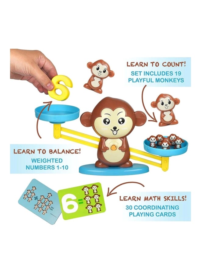 Generic - Monkey Balance Education And Learning Toy 26.5 x 26.5 x 8centimeter - Image 1