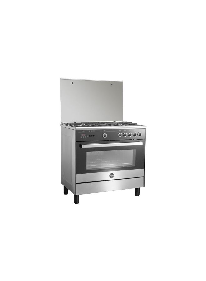 LA GERMANIA - 5 Burners Cooking Range 9M10G4A1X4AWW Black/Silver - Image 1