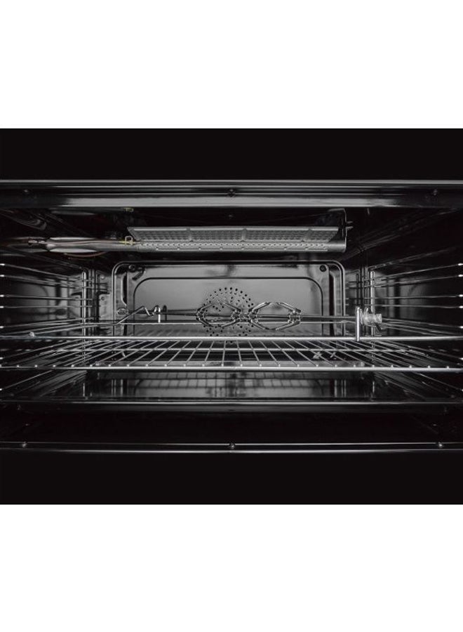 LA GERMANIA - 5 Burners Cooking Range 9M10G4A1X4AWW Black/Silver - Image 1