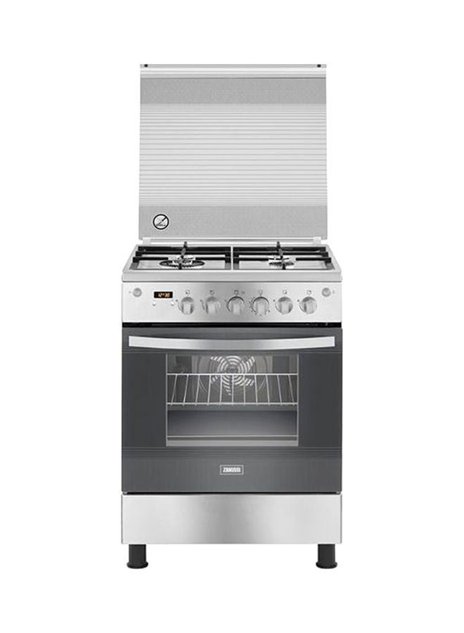 ZANUSSI - 4-Burners Cooking Range ZCG64396XA Silver/Black - Image 1