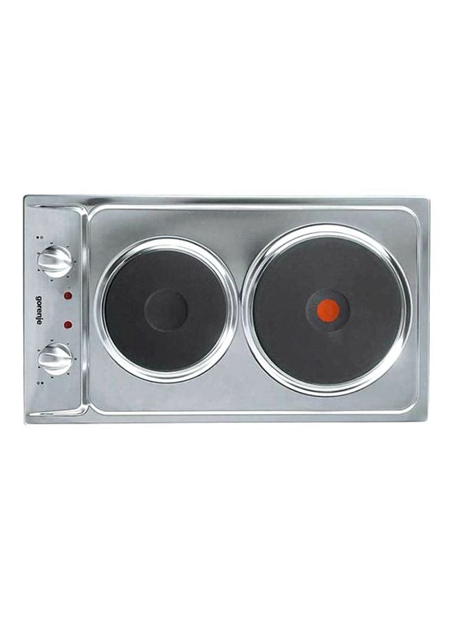 Gorenje Electric Cooktop 3000 W EM300E Silver/Black - Image 1