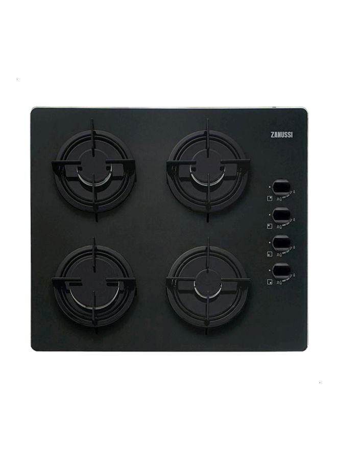 زانوسي موقد سطحي ب4 شعلات ZGO62414BA أسود - Image 1