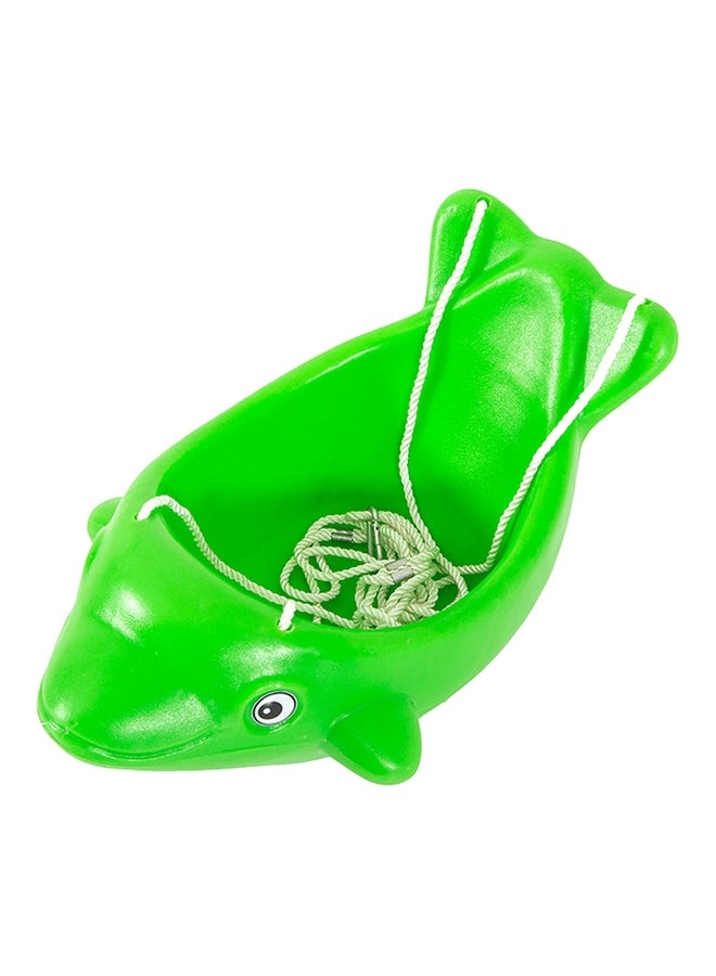 شيانغ يو مقعد أرجوحة بشكل سمكة مع حبل 68x41x34سم - Image 1