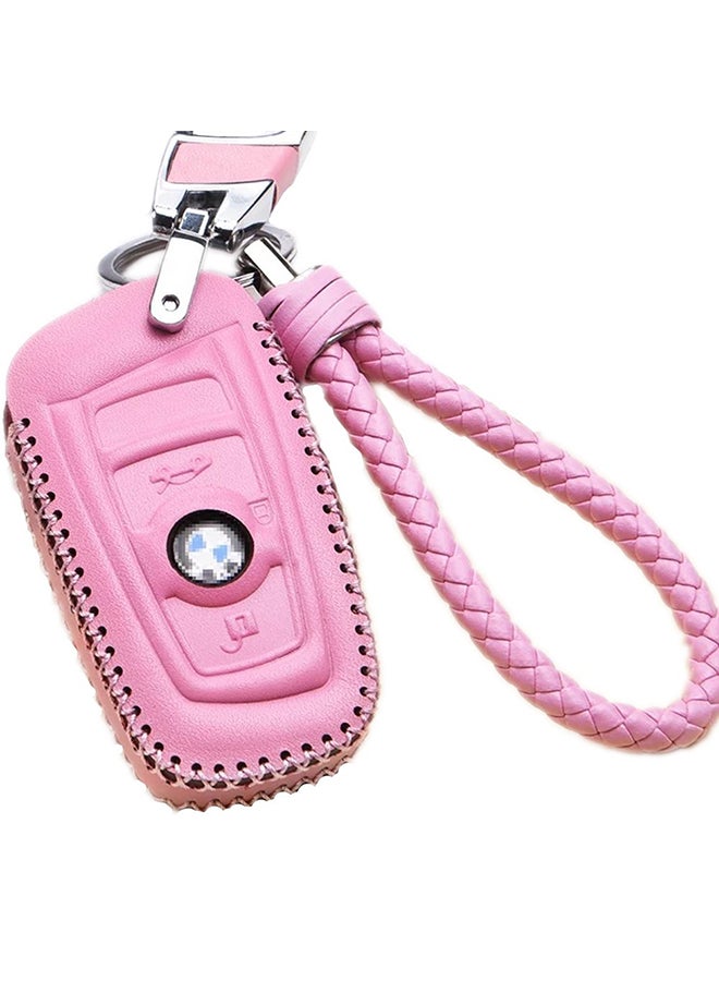 Leather Key Case Cover Pink  - Image 1