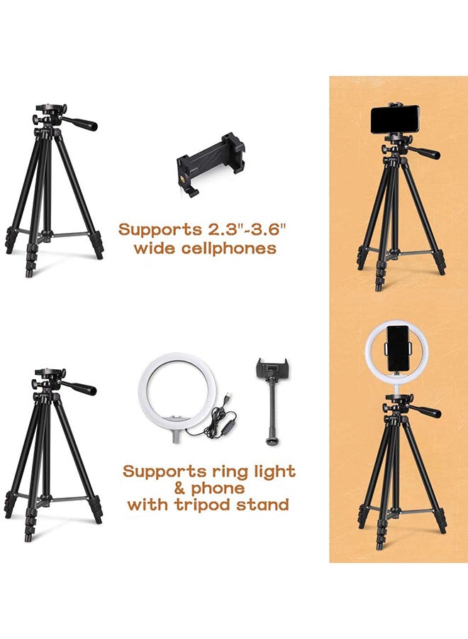 Dimmable LED Selfie Ring Light Off White/White/Warm White  - Image 4
