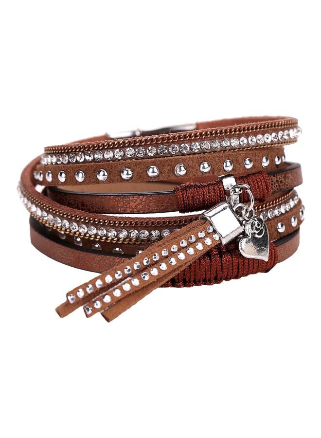 Sharpdo Studded Hot Drilling Bracelet - Image 1