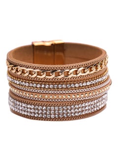 Brown/Clear/Gold