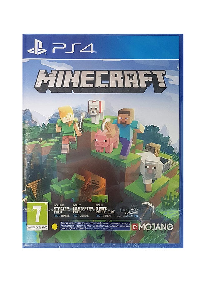 سوني - لعبة الفيديو Minecraft" (إصدار عالمي) - استراتيجية - بلاي ستيشن 4 (PS4) - Image 1