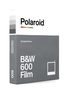 Polaroid 8-Piece B And W Photography Film Set For 600 Camera White  - Image 2