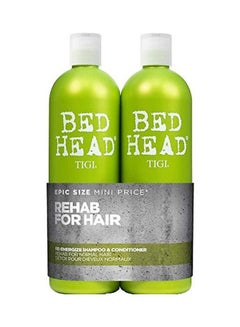 TIGI Bed Head Re Energize Shampoo And Conditioner 750ml  - Image 1
