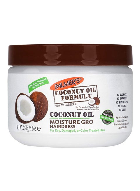 Coconut Oil Formula Moisture Gro Hairdress 250grams