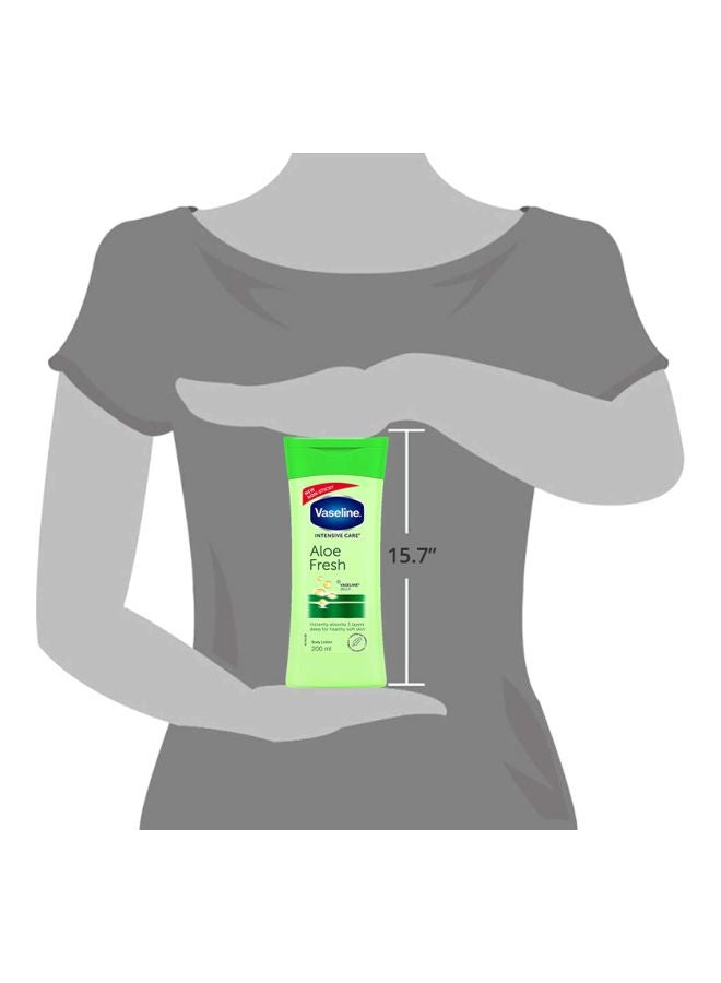 Vaseline Aloe Fresh Body Lotion 200ml - Image 4