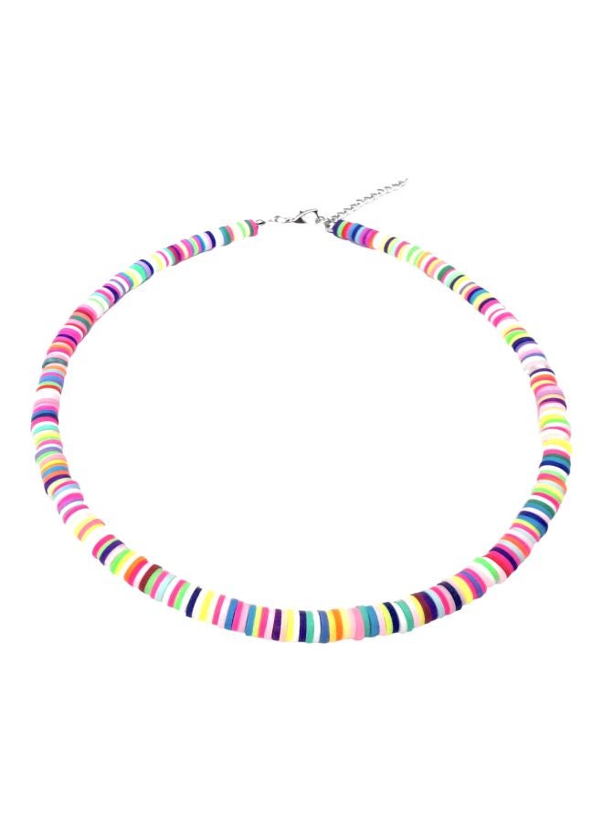 ألوان قلادة مزينة بخرز من المطاط - Image 1