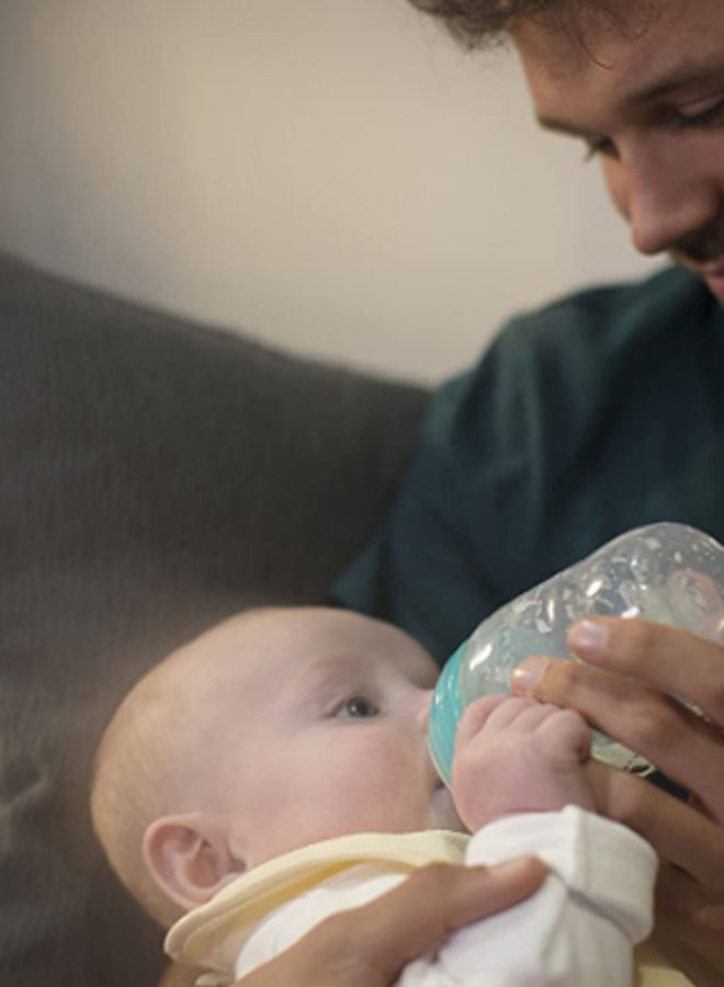 تومي تيبي طقم حلمات متقدمة مضادة للمغص متغيرة التدفق مكون من قطعتين - Image 5