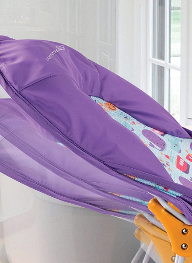 سامر إنفانت كرسي استحمام فاخر بطبعة غطس الدلافين للأطفال - Image 3