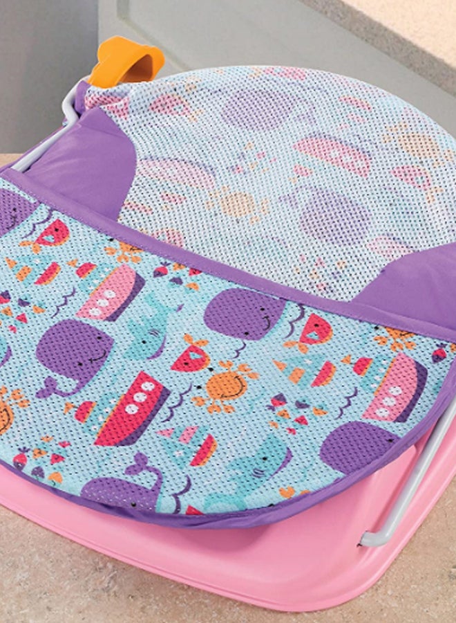 سامر إنفانت كرسي استحمام فاخر بطبعة غطس الدلافين للأطفال - Image 2