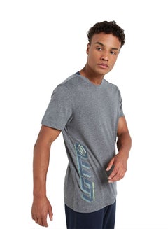 LOTTO Devin V Round Neck T-Shirt Grey  - Image 1