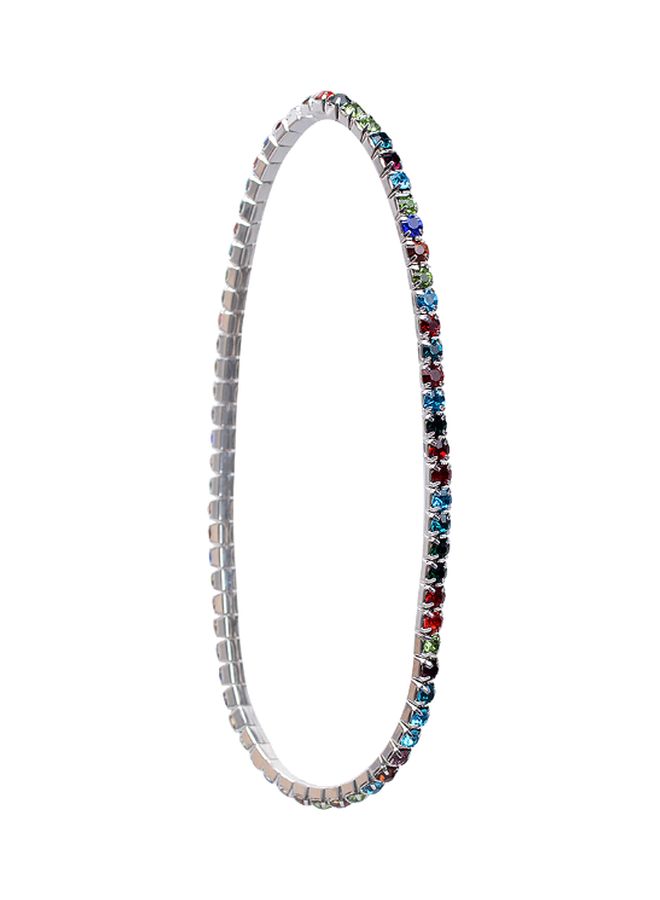 Single Row Stone Studded Anklet