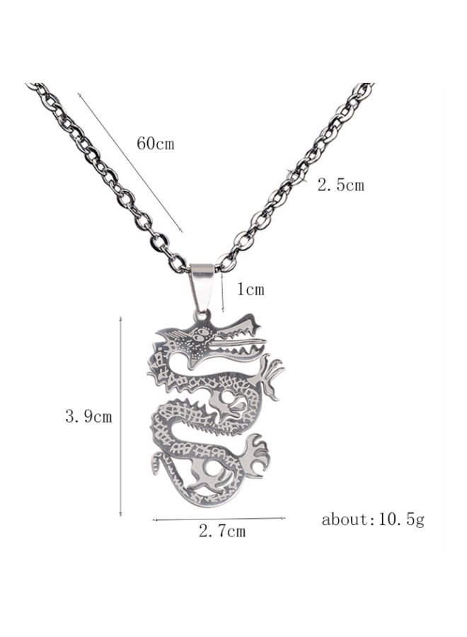 Beauenty Dragon Designed Pendant Necklace - Image 3