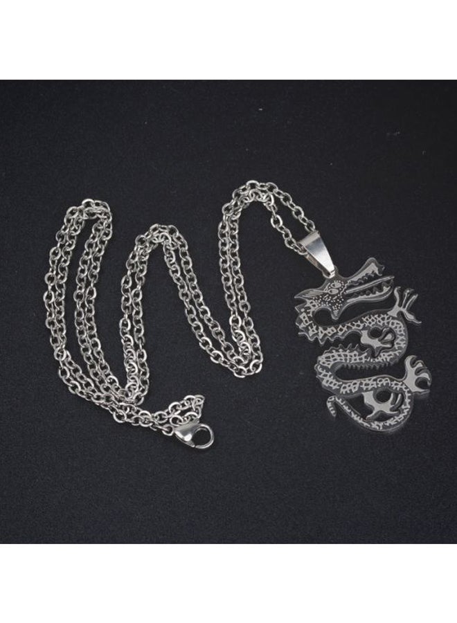 Beauenty Dragon Designed Pendant Necklace - Image 2