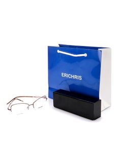 ERICHRIS women Semi Rimless Reading Glasses With Case EC1200  - Image 4
