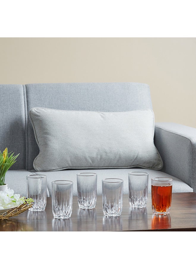 arcopal 6-Piece Hussard Tumbler Set Clear 270ml - Image 1