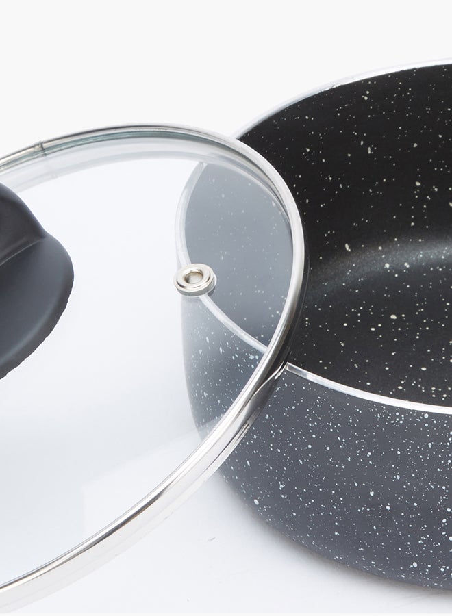 هوم بوكس مقلاة اونيكس الآمنة للمبتدئين مع غطاء أسود/شفاف 18x8سم - Image 3