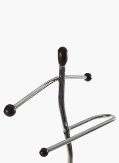 Home Box Daniel Valet Stand Brown/Silver 50x118x28cm  - Image 3