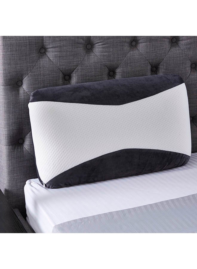 Lavish Rectangular Cool Gel Bed Pillow Combination White/Black 70 x 40cm - v1597770687/N20167313A_3