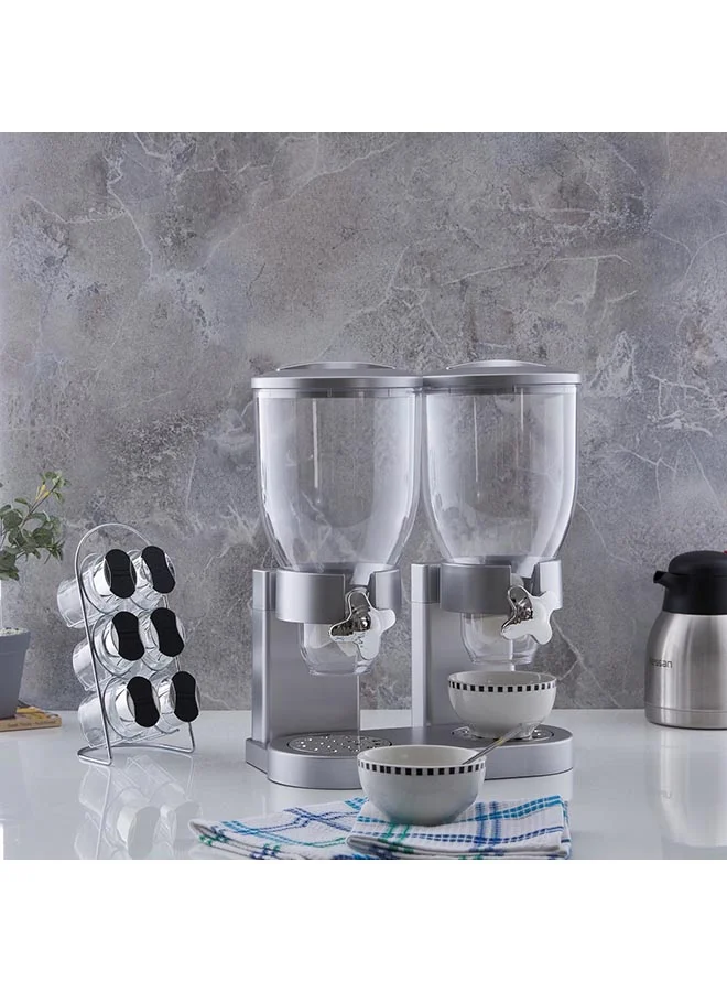 Home Box 7-Piece Karl Spice Jar and Rack Set