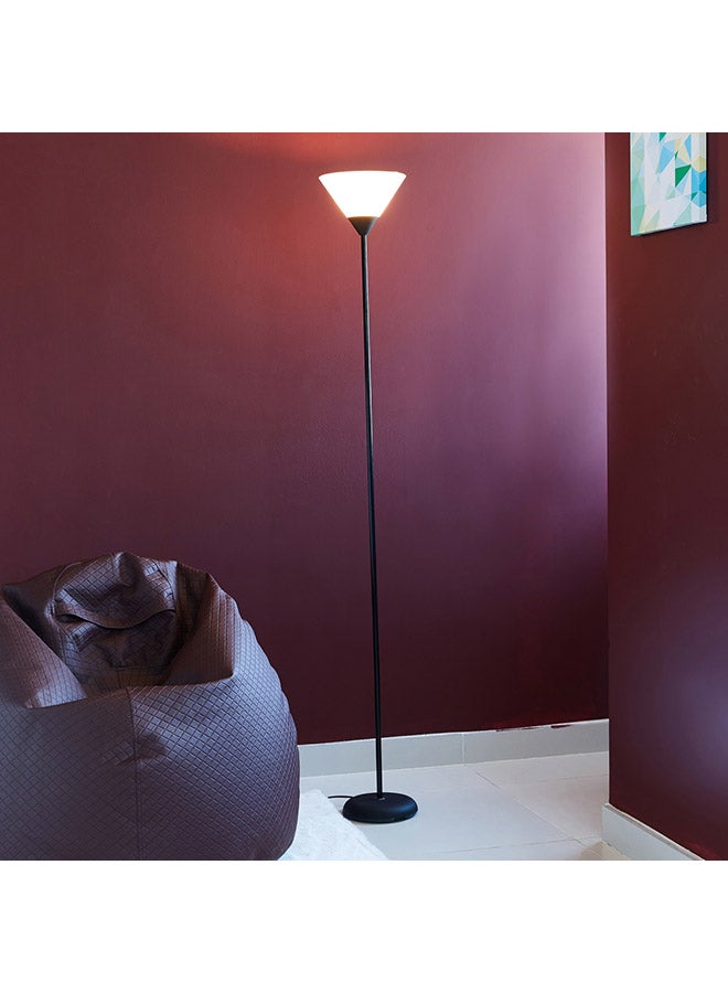 هوم بوكس مصباح أرضي إلميرا بتصميم عصري أنيق ومتين أسود/ أبيض 178سم - Image 3