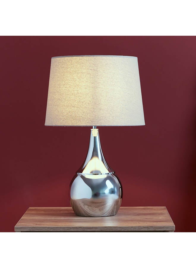 Home Box - Ant Arc Table Lamp Silver 33x50cm - Image 1