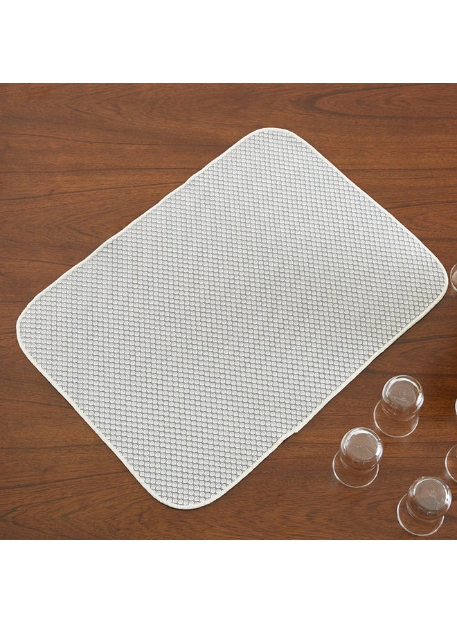 Home Box Lauren Quick Dry Kitchen Mat Grey 38 x 51cm - Image 3