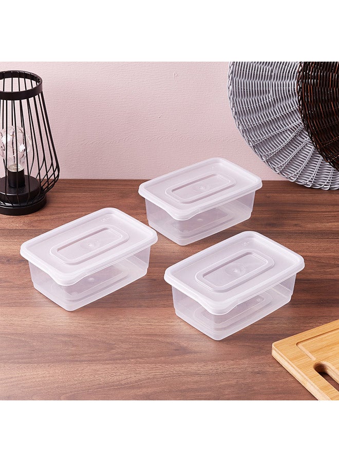 Home Box - 3-Piece Smart Container Set Clear 1000ml - Image 1