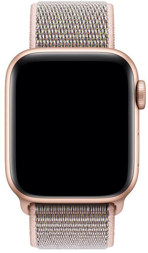 Generic - Nylon Band For Apple Watch 44Mm Rose Gold Pink - Image 1