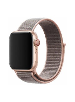 Nylon Band For Apple Watch 44Mm Rose Gold Pink