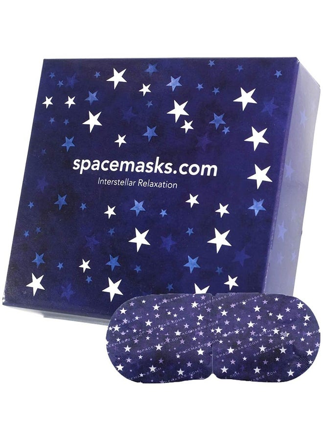 Interstellar Relaxation Self Heating Eye Mask Blue/White 100grams