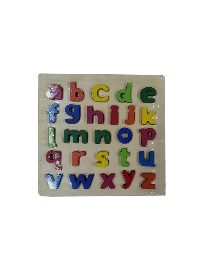 Pack Of 26 Wooden Capital Alphabet Letter