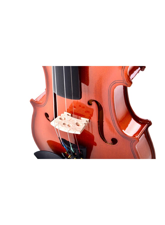 V20 Solid Wooden Violin With Hard Case