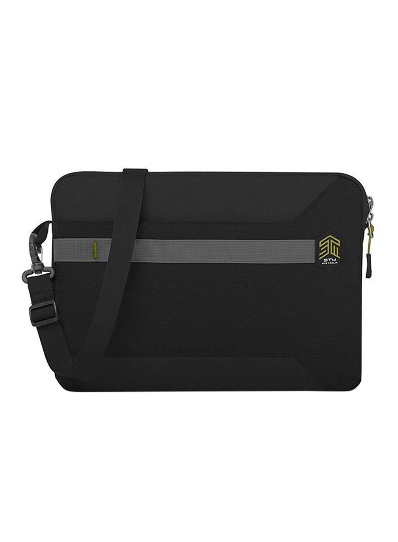 STM Premium Blazer Sleeve For Laptop And Tablets Black - Image 1