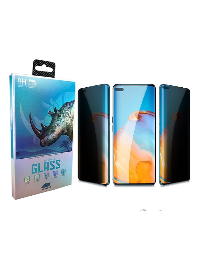 9H Privacy Screen Protector For Huawei P40 Pro Clear - Image 1