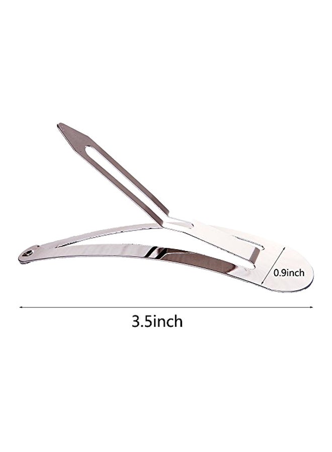 لونيدي مجموعة مشابك شعر معدنية مطلية بالورنيش مكونة من 10 قطع متعدد الألوان 10x (3.5x0.9)بوصة - Image 3